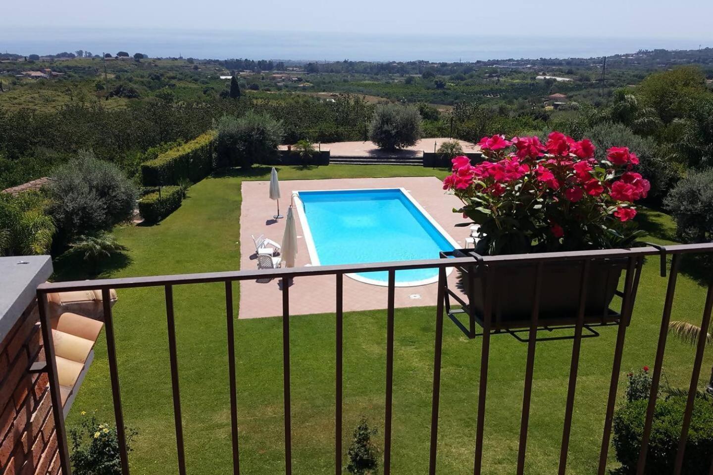 Villa Ginevra Santa Venerina Kültér fotó
