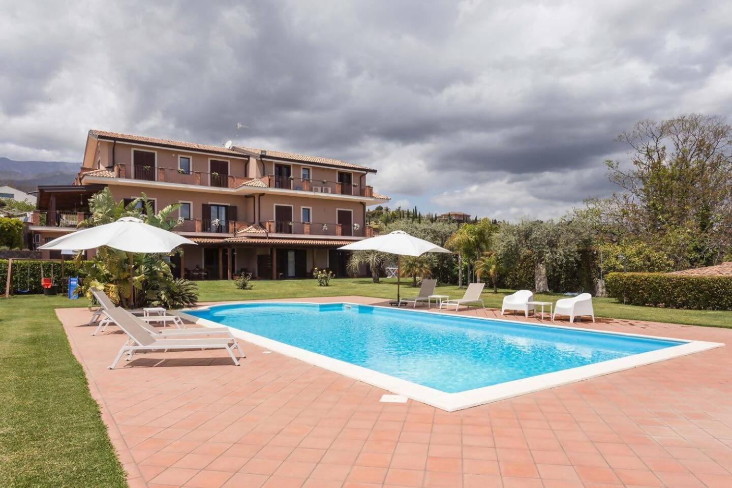 Villa Ginevra Santa Venerina Kültér fotó