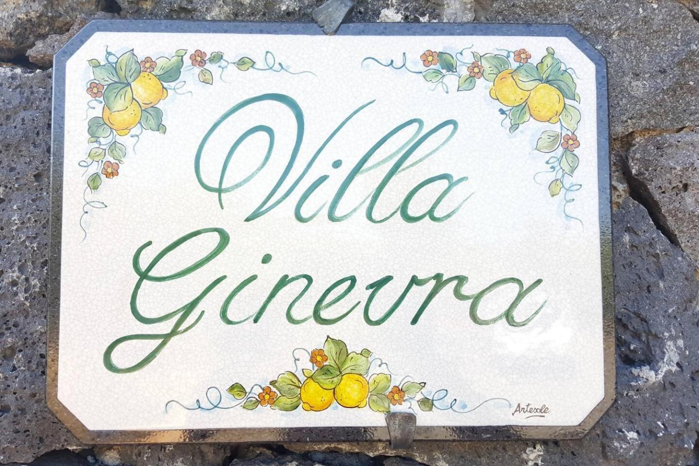 Villa Ginevra Santa Venerina Kültér fotó