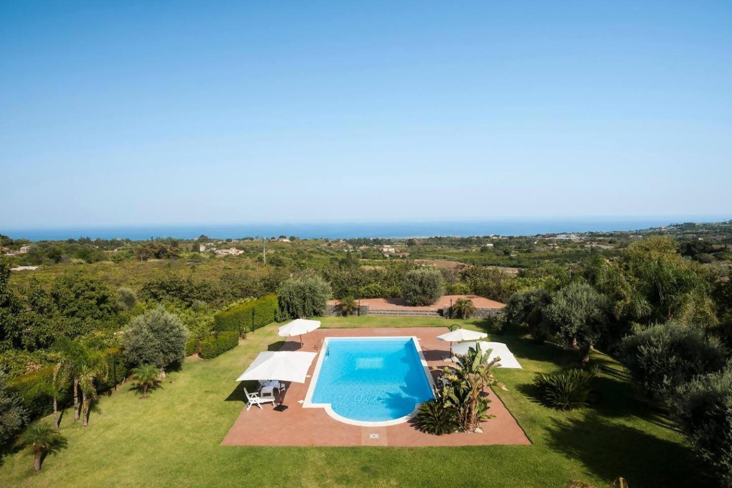 Villa Ginevra Santa Venerina Kültér fotó